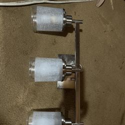 3 Fixture Bathroom Light 