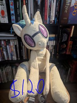 My Little Pony DJ Pon-3 Vinyl Plush Backpack
