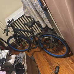 Blue and Black Genesis Shimano 