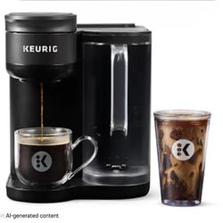 Keurig  K-Brew + Chill Single Serve Coffee Maker, Blacknew Open Box