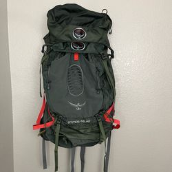 Osprey atoms 65 AG large hiking backpack
