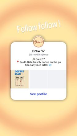 Follow follow! There lattes are on fire 💯