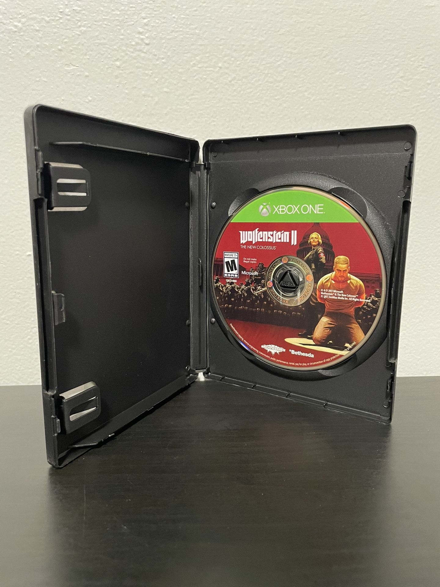 Wolfenstein 2 II New Colossus Xbox One Video Game Bethesda Microsoft 2017