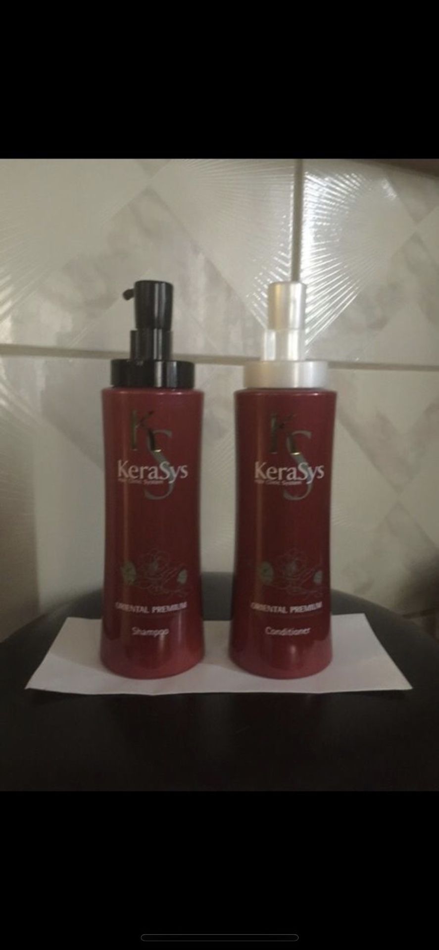 Kerasys oriental shampoo and conditioner