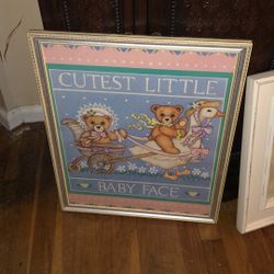 Two Beautiful Children’s Wall Decor Pictures $5 Each