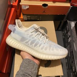 Adidas Yeezy 350 Mono Ice size 9.5 USED But Clean