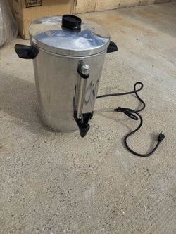 Stainless Steel Electric Coffee Percolator Urn