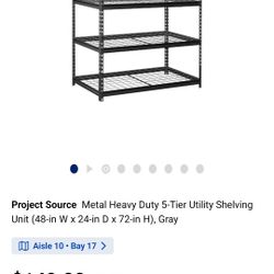 5 Shelf Storage Rack