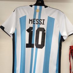 New Kids Messi Jersey Short Set