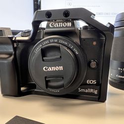 CANON M5 with Lenses