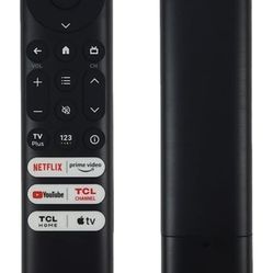 RC813 Voice Remote Control Fit for TCL Android TV and Google TV