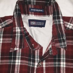 Mens Plaid Shirt (Size S)