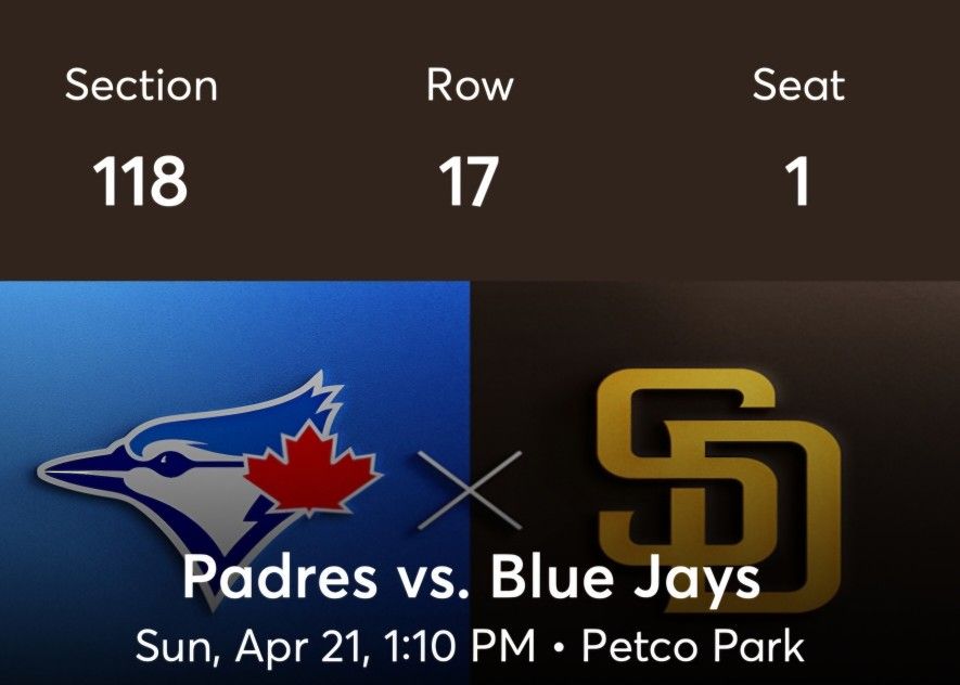 Padres Vs Blue Jays