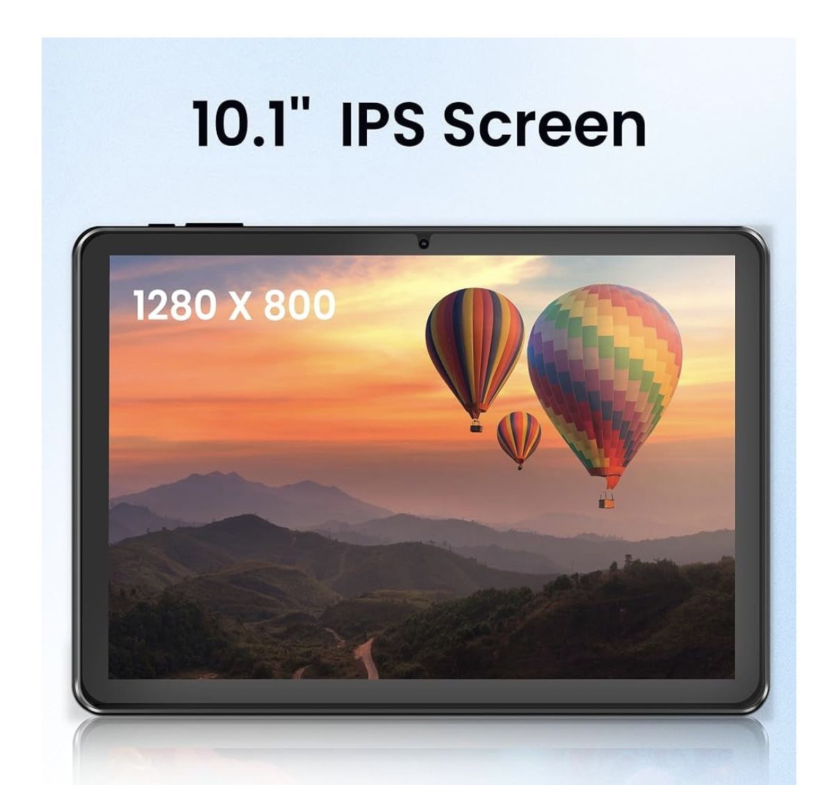 NEW Android Tablet, 10.1 “ Android 15  RAM 128GB ROM, 1280x800 IPS HD Touchscreen,6000mAh