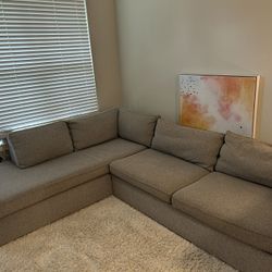Harris 2-Piece Bumper Chaise Sectional