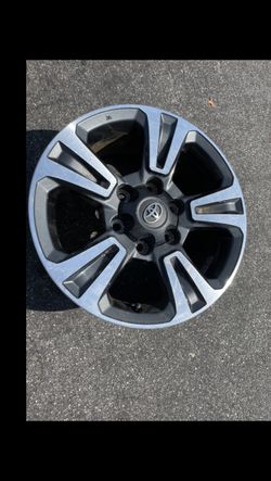 1 Only —- 17x7.5 6x139.7 6x5.5 TRD Stock Tacoma FJ CRuiser Tacoma Lexus GX470 4Runner Yukon Tahoe Tundra Rim Wheel Tire
