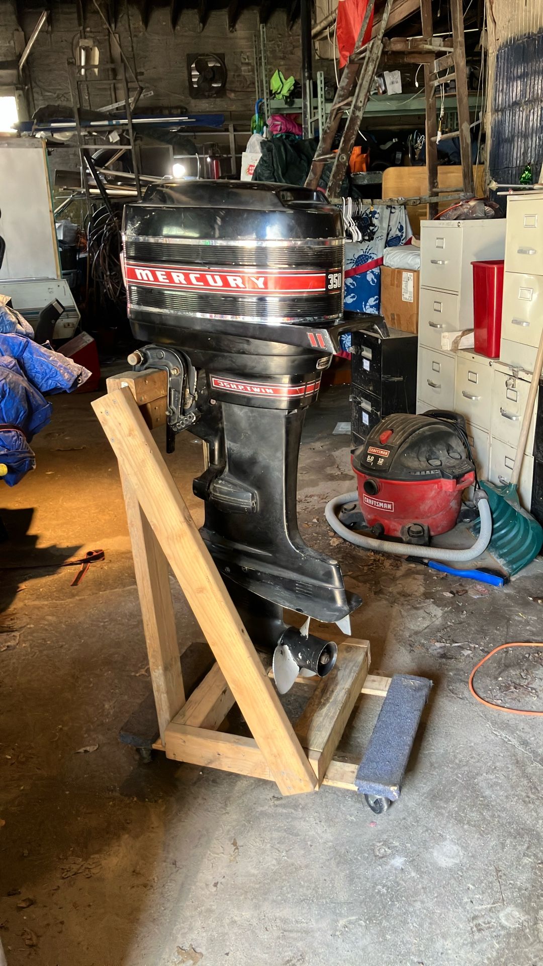 Mercury 35 H.P. TWIN BOAT MOTOR