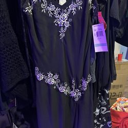 Y2K black Prom dress size 8