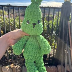 The Grinch Inspired Snuggler Handmade Crochet 🧶 Plushie 