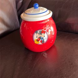 Mickey and Mini Cookie Jar