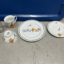 Winnie The Pooh Dishes 