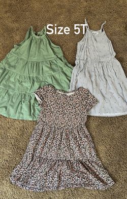 Toddler girl summer dress bundle size 5T