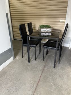 Table And 4 Chairs