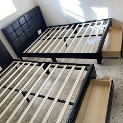 NEW BED FRAME FULL SIZE BLACK
