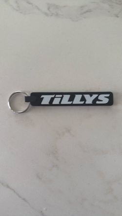 Tilly’s backpack key ring