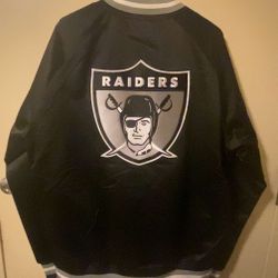 Oakland Black & White Raiders Varsity Jacket