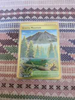 Gravity Mountain 250/191 Surging Sparks Ultra Rare Gold