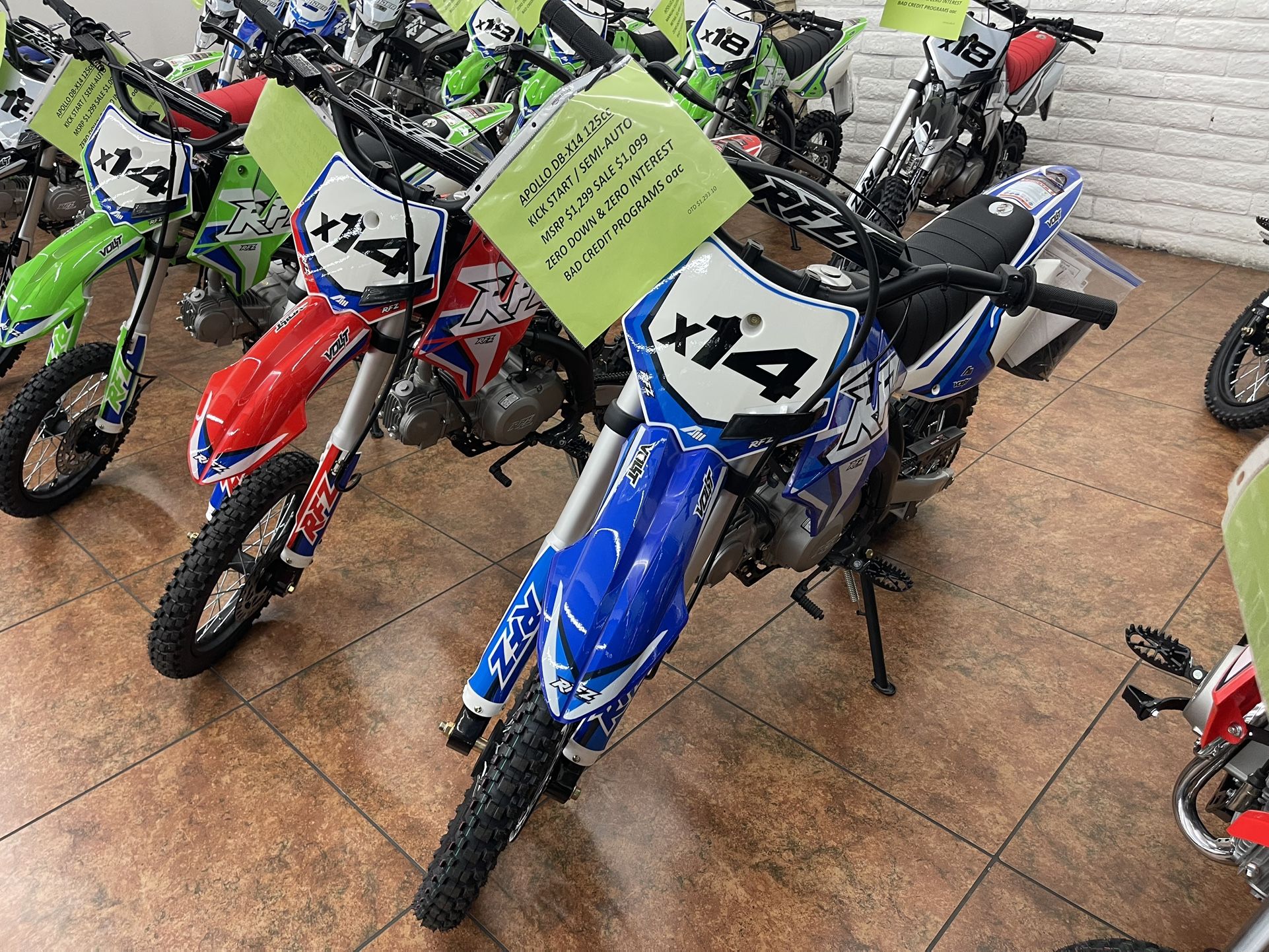 2025 Apollo X14 Off-road Motorcycles