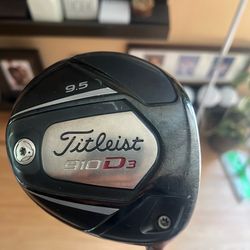 Titleist 910 D3 9.5 Driver stiff Flex