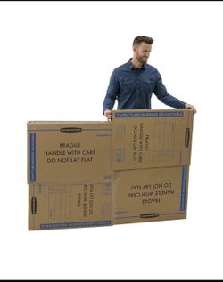 Lot Of 4 New Other-Bankers Box TV/Picture/Mirror Adjustable Boxes, 60” L x 40” W