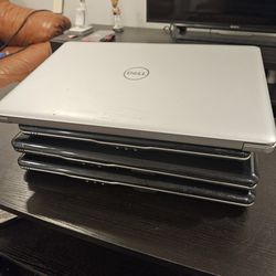 4 notebooks. HP working state, DELL unknown! without hard drives and RAM one lot