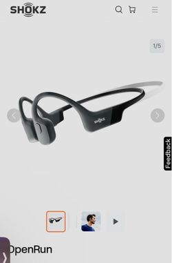OpenRun Mini - Shorkz- s803- Black- Headphones