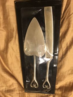 Wedding Cake Knife and Guest Pen