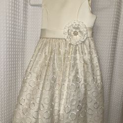 Holiday Girls Dress W/ Cardigan  Size 7