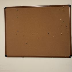 Infuse Wood Trim Cork Board