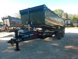Horizon 7 x 14 High Side Dump Trailer 14k GVWR
