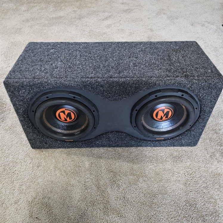 2 10" Memphis Subs In Custom Box