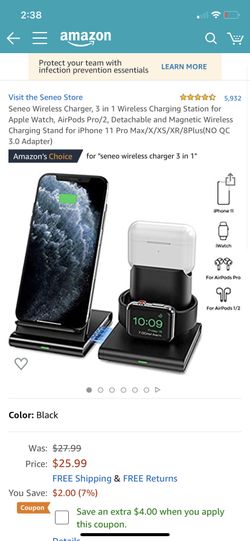 3 in 1 charging stand