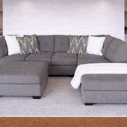 Ashley Gray 2pc Sectional-Like New-FREE DELIVERY 🚚 