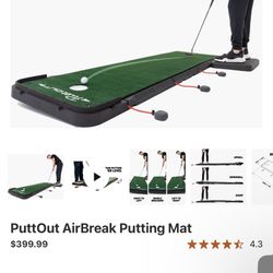 AirBreak Putting Mat