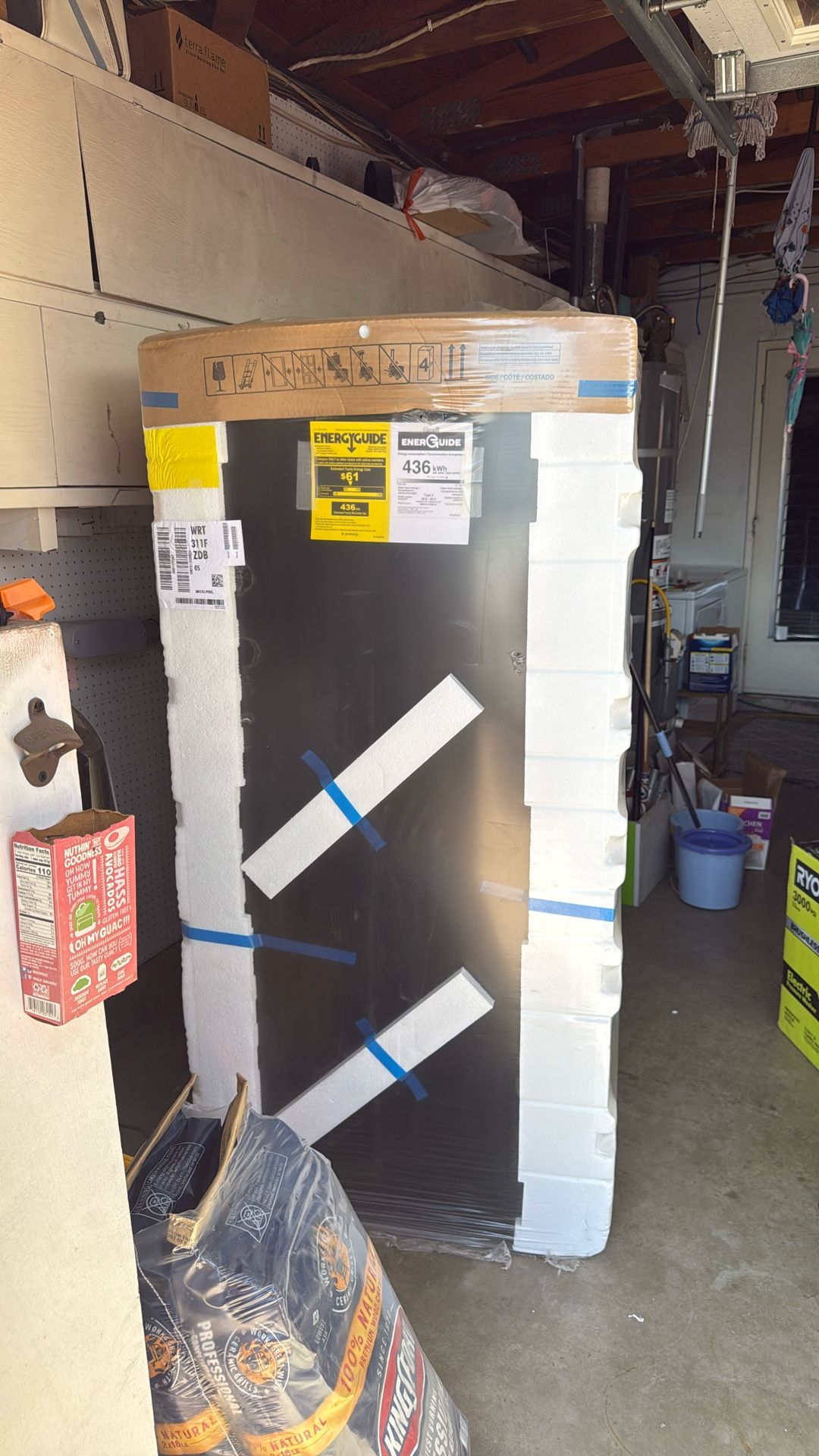 Whirlpool Black Refrigerator Brand New!