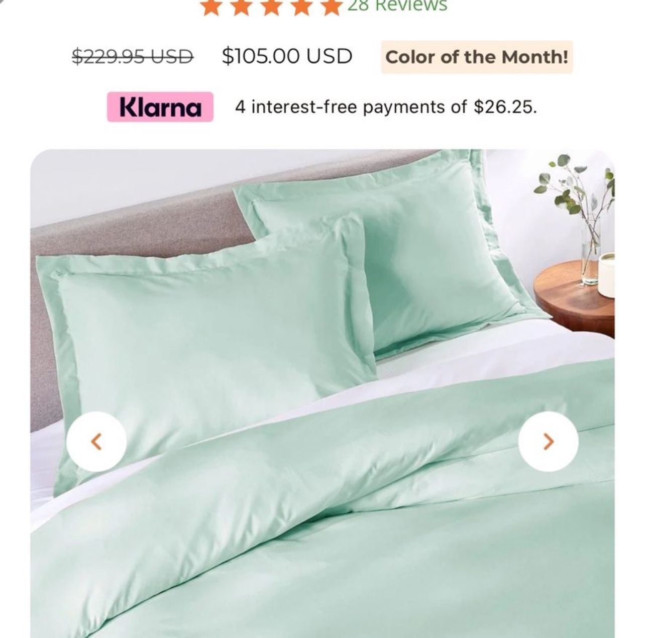 Peachskin sheets Cal King Duvet Set, Used Twice
