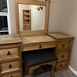 New Wooden Vanity 