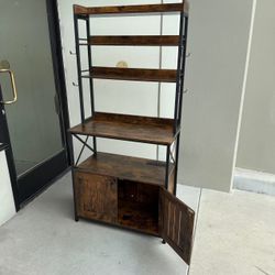 NEW Microwave Stand Kitchen Cabinet 
