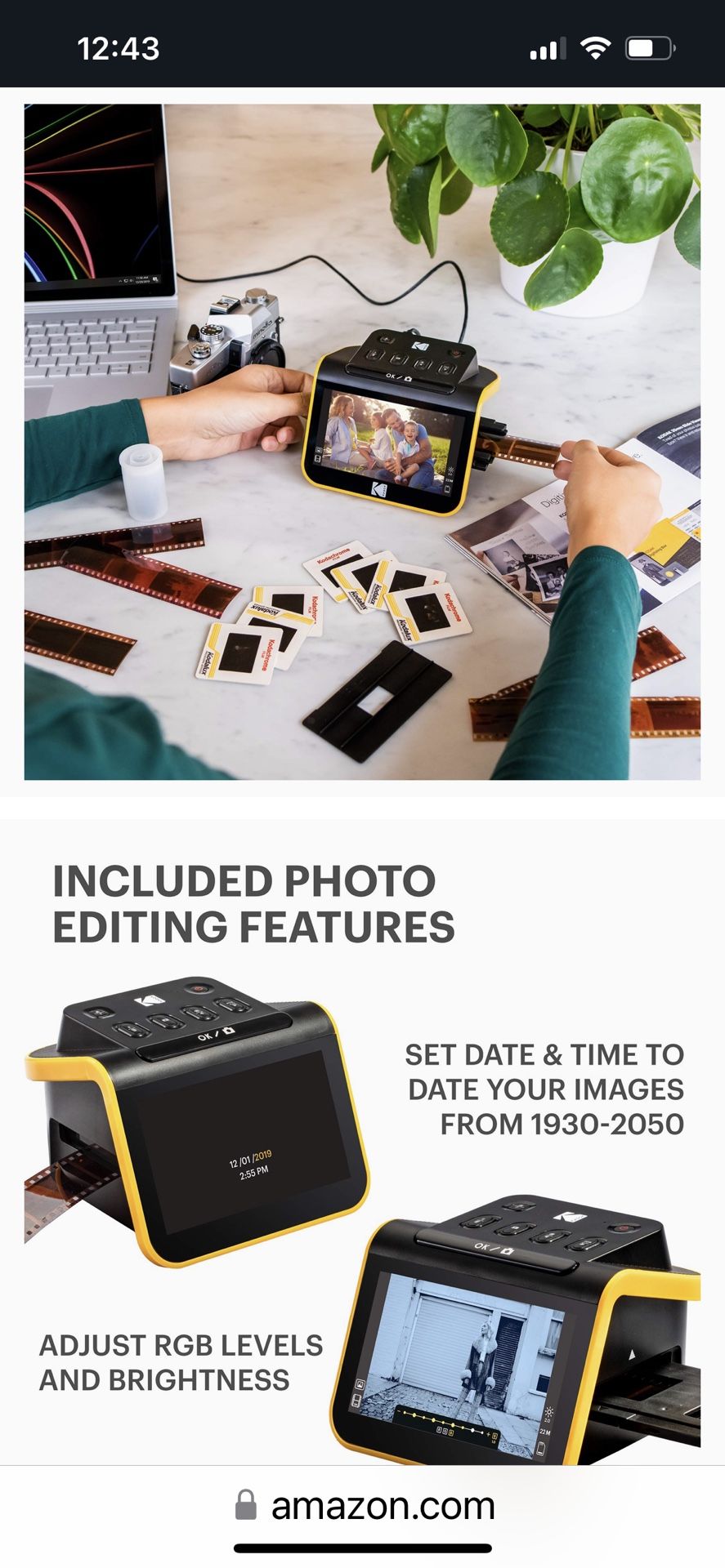 Kodak Slide N Scan Digital Film Scanner for Sale in Playa Del Rey