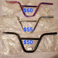 NEW Bicycle Bmx Handlebars 2pc